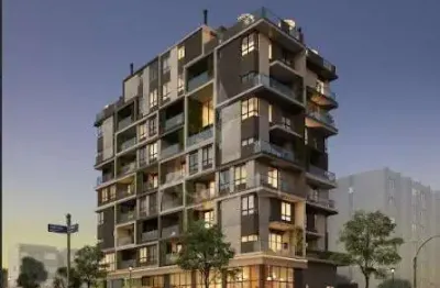 Apartamento com 2 dormitórios à venda, água verde, curitiba - pr