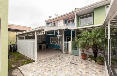 Sobrado lindo localizado no bairro iguaçu em fazenda rio grande