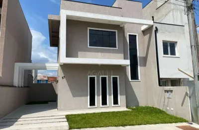 Sobrado em condomínio à venda, campo de santana  , curitiba - pr
