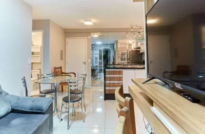 Apartamento garden semi mobiliado para locação, hauer, curitiba - pr