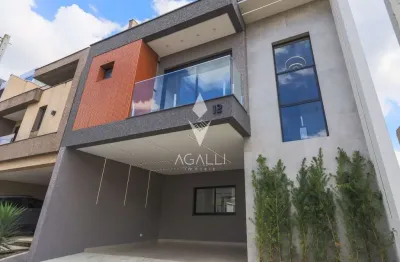 Casa em condomínio fechado com 3 quartos à venda na Rua Regina Stuzinski Ramos, 40, Costeira, São José dos Pinhais por R$ 929.000