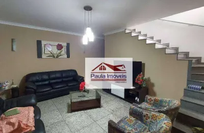 Sobrado com 3 dormitórios à venda, 340 m² por r$ 860.000,00 - parque novo mundo - são paulo/sp