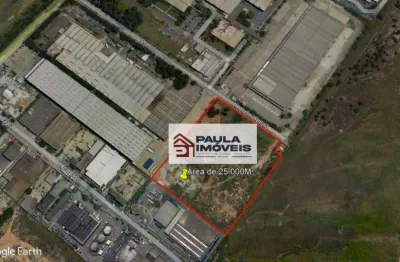 Terreno à venda, 26700 m² por r$ 40.050.000 - cidade industrial satélite de são paulo - guarulhos/sp