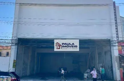 Galpão novo  para alugar, 460 m² por r$ 17.900/mês + iptu r$ 704, - carandiru - são paulo/sp