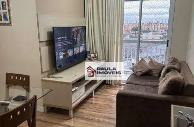 Apartamento com 3 dormitórios à venda, 62 m² por r$ 400.000,00 - parque novo mundo - são paulo/sp