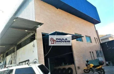 Galpão, 1143 m² - venda por r$ 2.120.000 ou aluguel por r$ 14.000/mês - vila nova mazzei - são paulo/sp