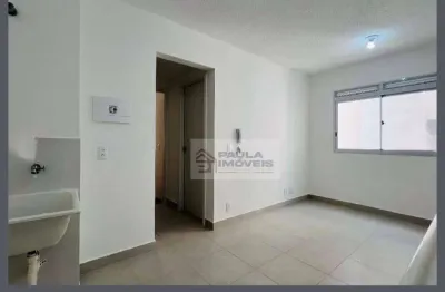 Apartamento com 2 dormitórios para alugar, 32 m² por r$ 1.490,00/mês - parque novo mundo - são paulo/sp