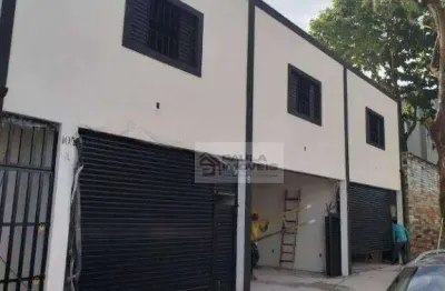 Salão para alugar, 130 m² por r$ 5.500,00/mês - parque novo mundo - são paulo/sp