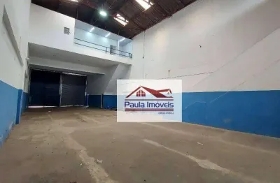 Galpão para alugar, 600 m² por r$ 19.600,00/mês - parque novo mundo - são paulo/sp