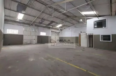 Galpão para alugar, 250 m² por r$ 8.060,00/mês - parque novo mundo - são paulo/sp