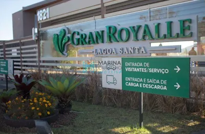 Terreno à venda, 1086 m² por r$ 650.000,00 - condomínio gran royalle - lagoa santa/mg