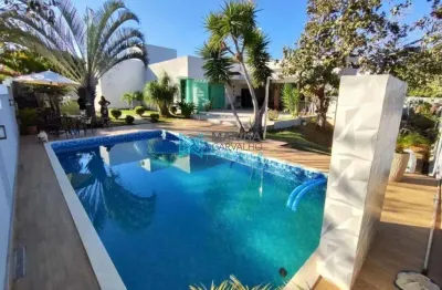 Casa com 4 quartos, 400 m² - venda por r$ 1.990.000 ou aluguel por r$ 11.407/mês - condomínio fechado - lagoa santa/mg