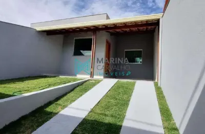 Casa com 3 casa à venda, 90 m² por r$ 610.000 - novo santos dumont - lagoa santa/mg