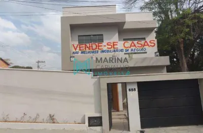 Casa com 3 quartos à venda, 120 m² por r$ 850.000 - ovídeo guerra - lagoa santa/mg