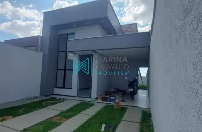 Casa com 3 quartos à venda, 96 m² por r$ 699.000 - jardim imperial - lagoa santa/mg