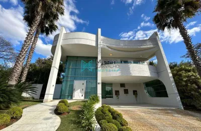 Casa com 5 quartos à venda, 622 m² por r$ 8.500.000 - condomínio bouganville - lagoa santa/mg