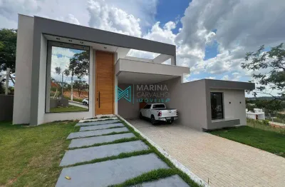 Casa com 3 quartos à venda, 240 m² por r$ 2.200.000.00 - condomínio real monte ville - lagoa santa/mg