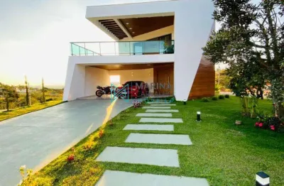 Casa com 3 quartos à venda, 550 m² por r$ 3.500.000 - condomínio boulevard - lagoa santa/mg