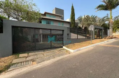 Casa com 4 quartos à venda, 380 m² por r$ 3.800.000,00 - condomínio jardins da lagoa - lagoa santa/mg