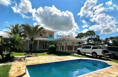 Casa com 4 quartos à venda, 506 m² por r$ 2.490.000.00- condomínio condados da lagoa - lagoa santa/mg