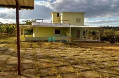 Chácara com 3 dormitórios à venda, 20000 m² por r$ 640.000,00 - são josé do almeida - jaboticatubas/mg