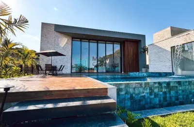 Casa com 4 dormitórios à venda, 440 m² por r$ 4.900.000,00 - condomínio condados da lagoa - lagoa santa/mg
