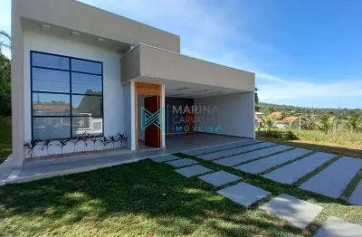 Casa com 3 quartos à venda, 211 m² por r$ 1.249.000 - condomínio vale do luar - jaboticatubas/mg