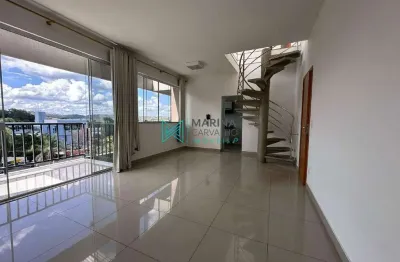 Cobertura à venda, 3 quartos, 1 suíte, 2 vagas, bela vista - lagoa santa/mg