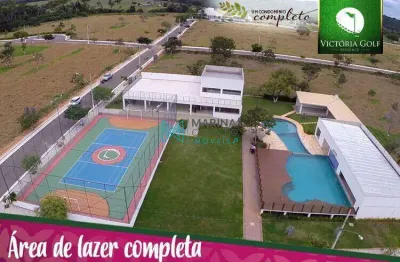 Lote em condomínio à venda, condomínio victória golf - lagoa santa/mg