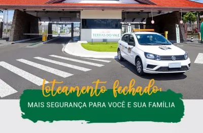 Terreno em condomínio fechado à venda na Avenida das Palmeiras, 100, Bairro do Grama, Caçapava