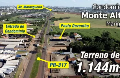 Terreno em condomínio fechado à venda na Avenida Morangueira, 100, Loteamento Sumaré, Maringá