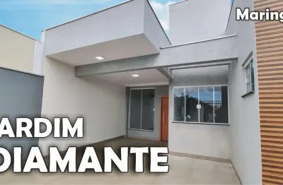 Casa com 3 quartos à venda na Rua Pioneiro Olinto Mariani, 100, Jardim Diamante, Maringá