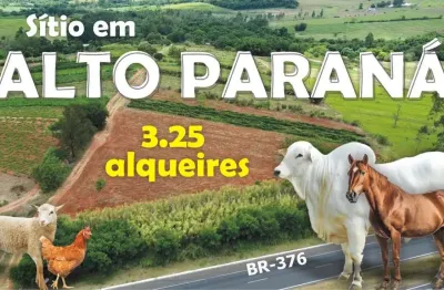 Chácara / sítio à venda na Br376, 100, Zona Rural, Alto Paraná