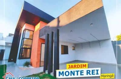 Casa com 3 quartos à venda na Rua Marçal Candido Siqueira, 100, Jardim Monte Rei, Maringá