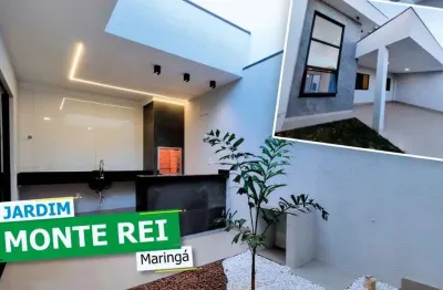 Casa com 3 quartos à venda na Rua Marçal Candido Siqueira, 100, Jardim Monte Rei, Maringá