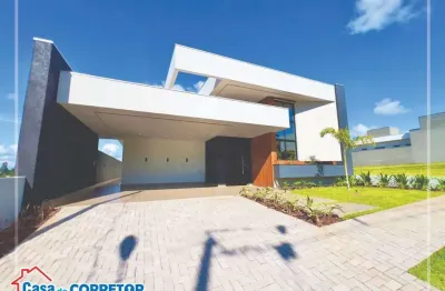 Casa com 03 suítes e piscina no condomínio guaçu ecopark residence