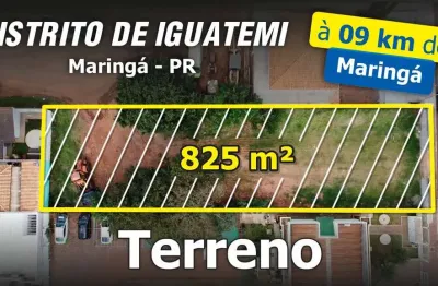Terreno comercial à venda na Rua Manoel Frigo, 100, Distrito de Iguatemi (Iguatemi), Maringá