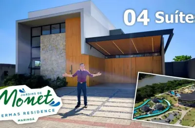 Casa em condomínio fechado com 4 quartos à venda na Estrada Romeirinha, 2413, Jardins de Monet Residence, Maringá