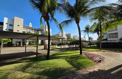 Golf ville -porto das dunas, apartamento com 3 suítes, sala ampla, térreo