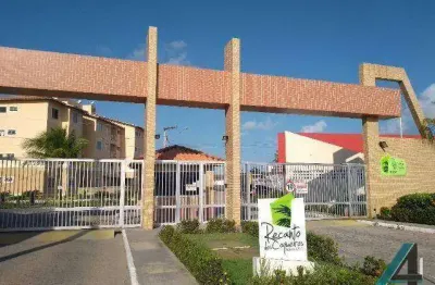 Apartamento 2 dorm à venda, recanto dos coqueiros residencial club