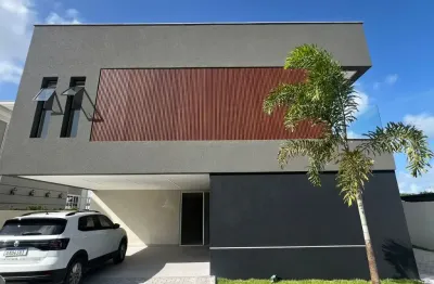 Casa de luxo em ponta de campina | 4 suítes, lazer privativo e acabamento premium!