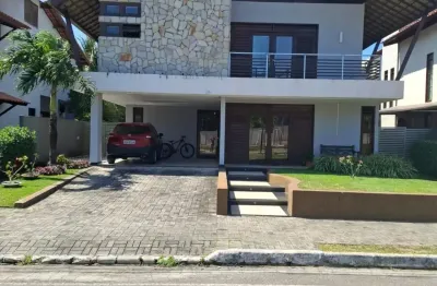 Casa de luxo porteira fechada no altiplano | 480m², 4 suítes e cinema privativo no bougainville!