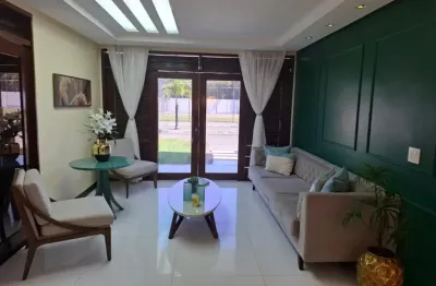 Casa de luxo porteira fechada no altiplano | 480m², 4 suítes e cinema privativo no bougainville!