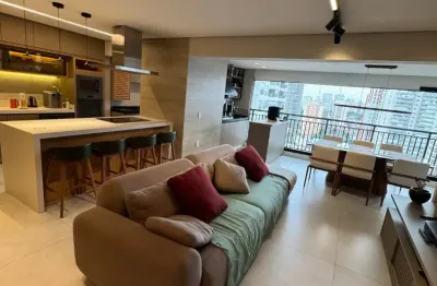 Lindo apartamento mobiliado  109 m² , 3 suítes , 2 vagas  no Tatuapé