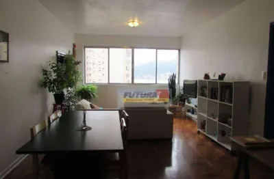 Apartamento com 2 dormitórios à venda, 113 m² - itararé - são vicente/sp