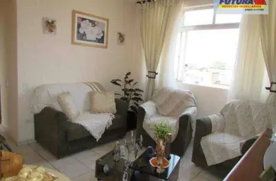 Apartamento com 2 dormitórios à venda, 55 m² por r$ 210.000,00 - parque são vicente - são vicente/sp