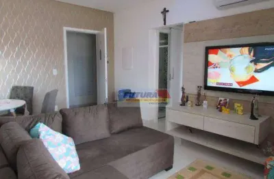 Apartamento com 2 dormitórios à venda, 71 m² por r$ 750.000,00 - boa vista - são vicente/sp