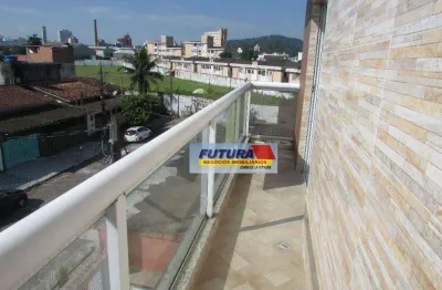 Sobrado com 3 dormitórios à venda, 94 m² por r$ 380.000,00 - catiapoã - são vicente/sp