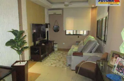 Sobrado com 3 dormitórios à venda, 146 m² por r$ 850.000,00 - vila valença - são vicente/sp