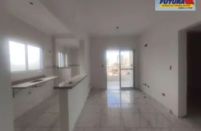 Apartamento com 2 dormitórios à venda, 62 m² por r$ 425.000,00 - vila guilhermina - praia grande/sp